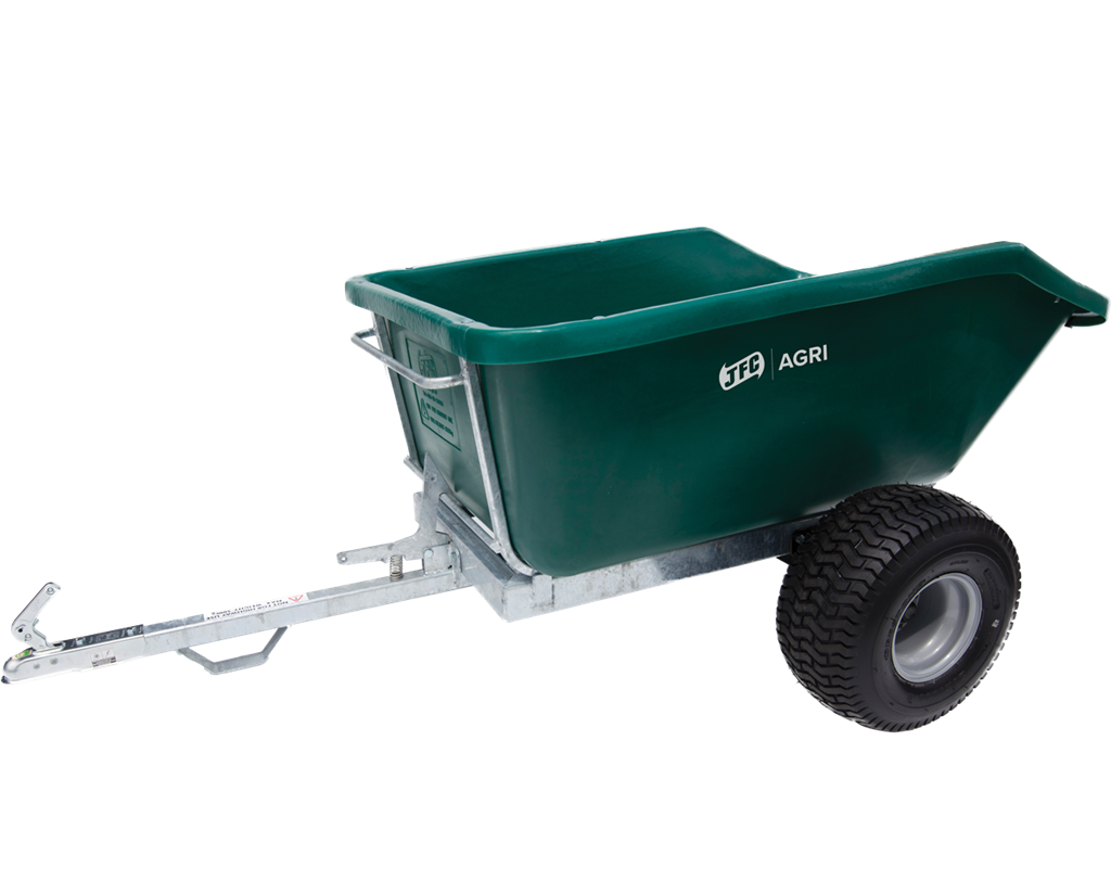 500L ATV Tipping Trailer (Green)