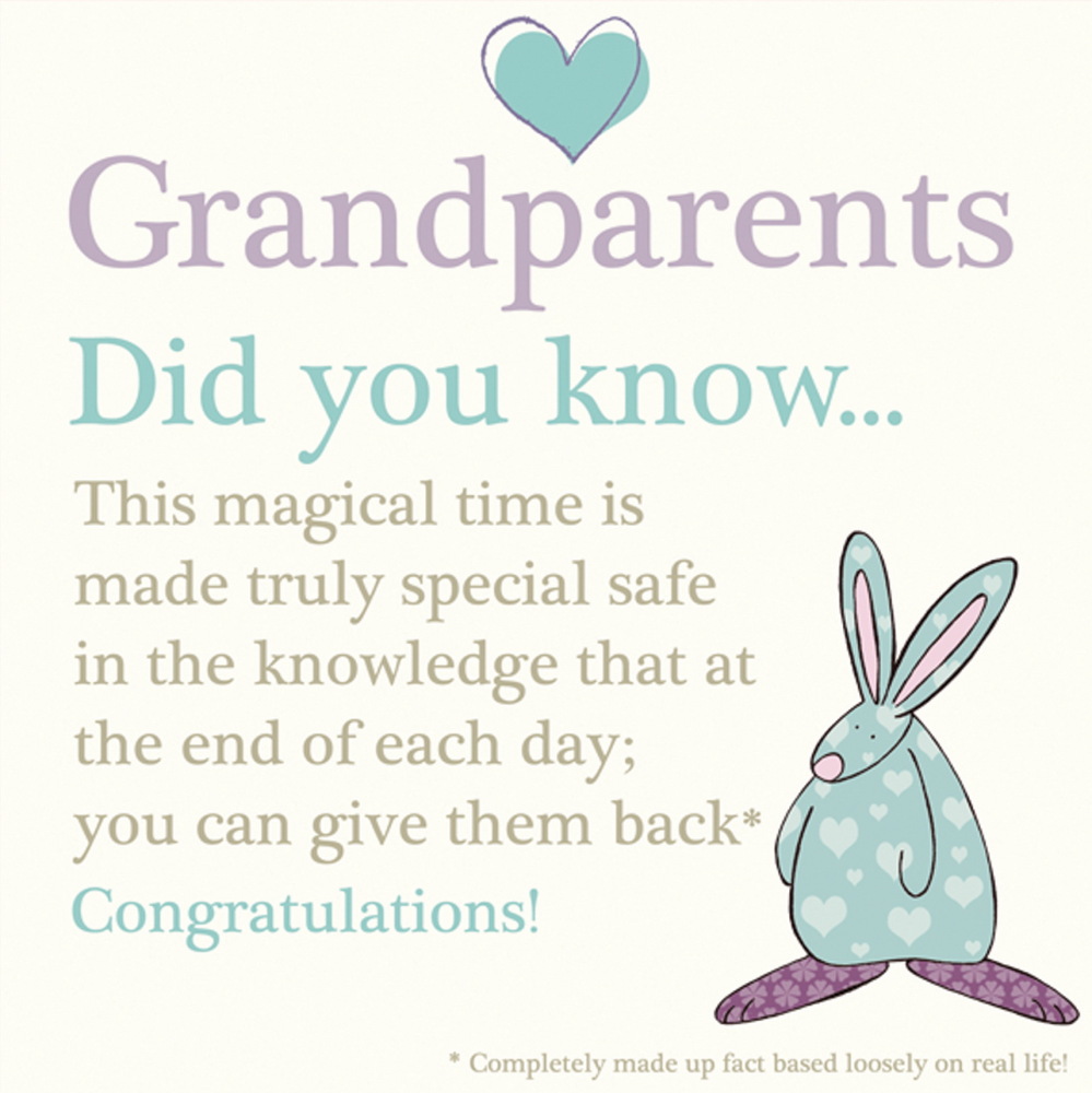 Greetings Card - Grandparents