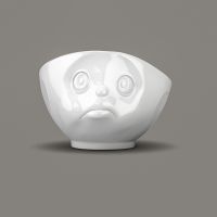 White Porcelain 'Sulking' Bowl 500ml