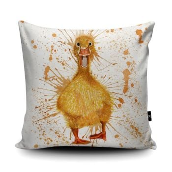 Splatter Duck Cushion from Wraptious