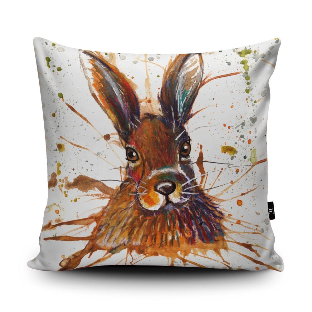 Splatter Hare Cushion