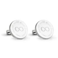 Our Bond will last Forever Infinity Cufflinks from Tales from the Earth