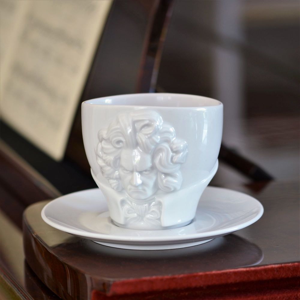 Ludwig van Beethoven Cup and Saucer
