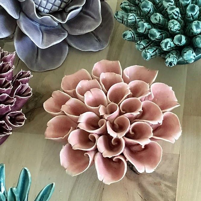 Ceramic Flower Pink