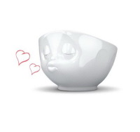 White Porcelain 'Kissing' Bowl 500ml
