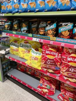 Supermarket crisps