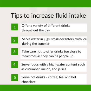 dementia CL tips for fluid intake