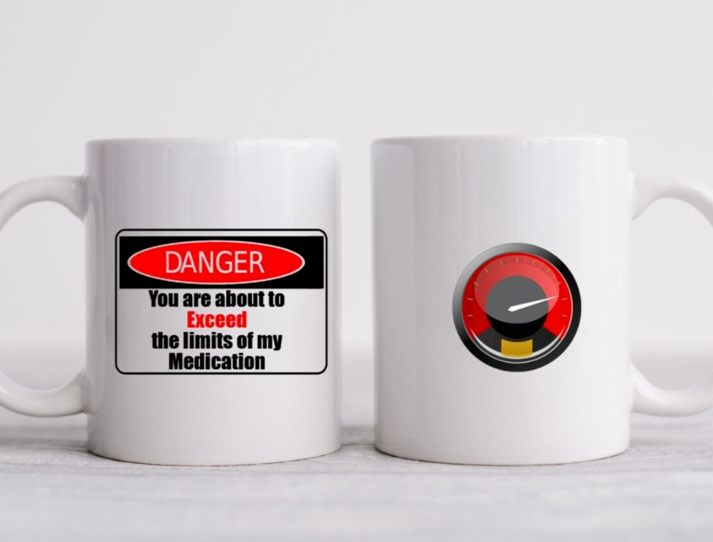 Novelty 'Danger' Gift Mug - Christmas, Secret Santa, Birthday, etc.