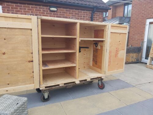 SHORT DOUBLE WARDROBE