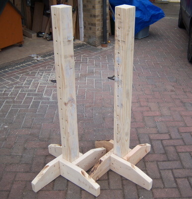 5' upright Stands