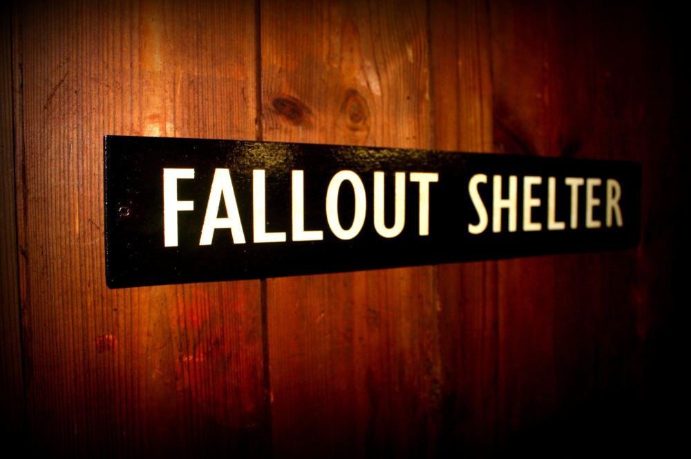 Fallout Shelter door plaque