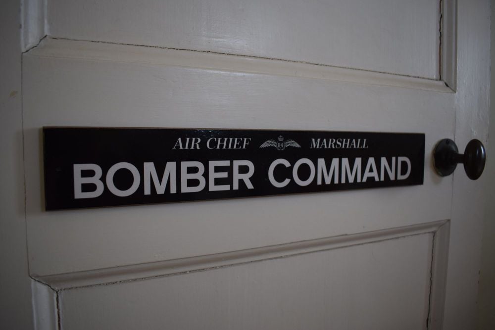 Bomber Command Door Plaque
