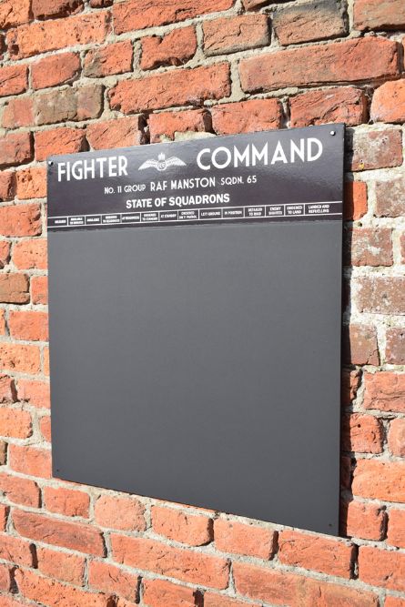 RAF Fighter Command Chalkboard