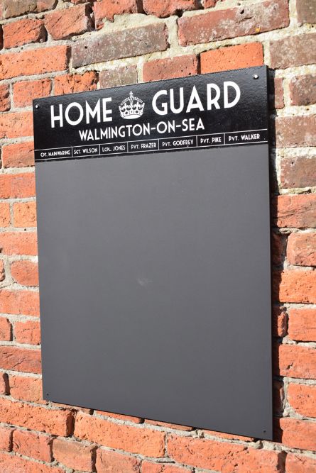 Home Guard Chalkboard