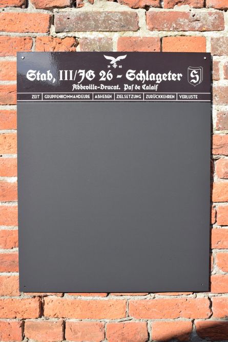 Luftwaffe Chalkboard