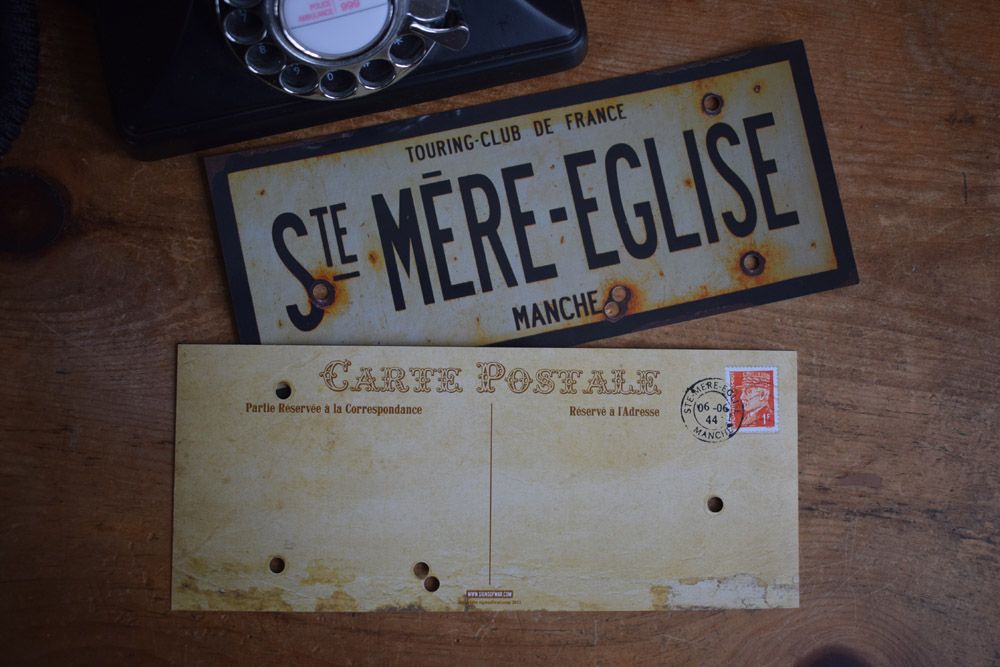Ste Mere-Eglise Postcards (x6)