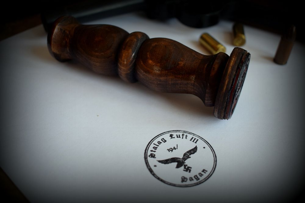 Stalag Lufft III Rubber Stamp(1k)3