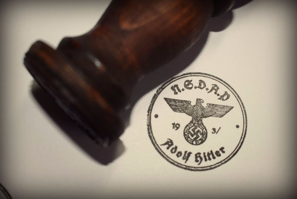 N.S.D.A.P Rubber Stamp