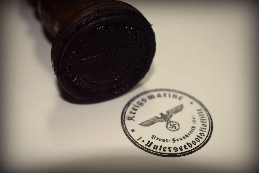 U-Boat Rubber Stamp