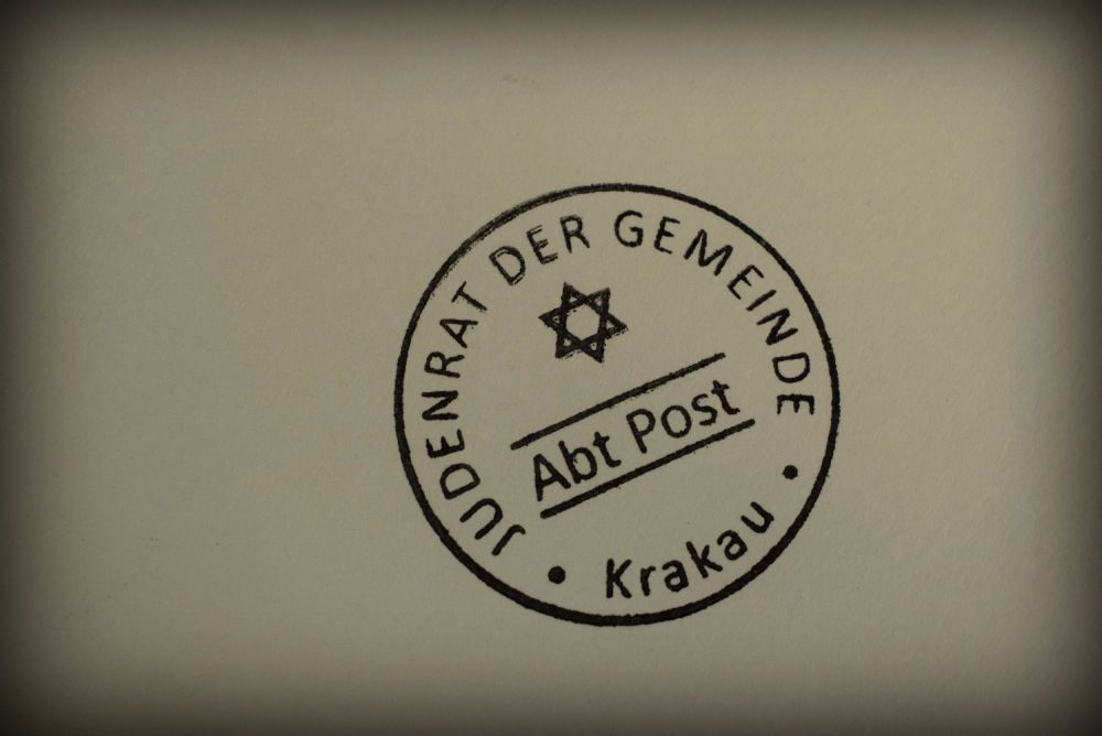 Judenrat Rubber Stamp