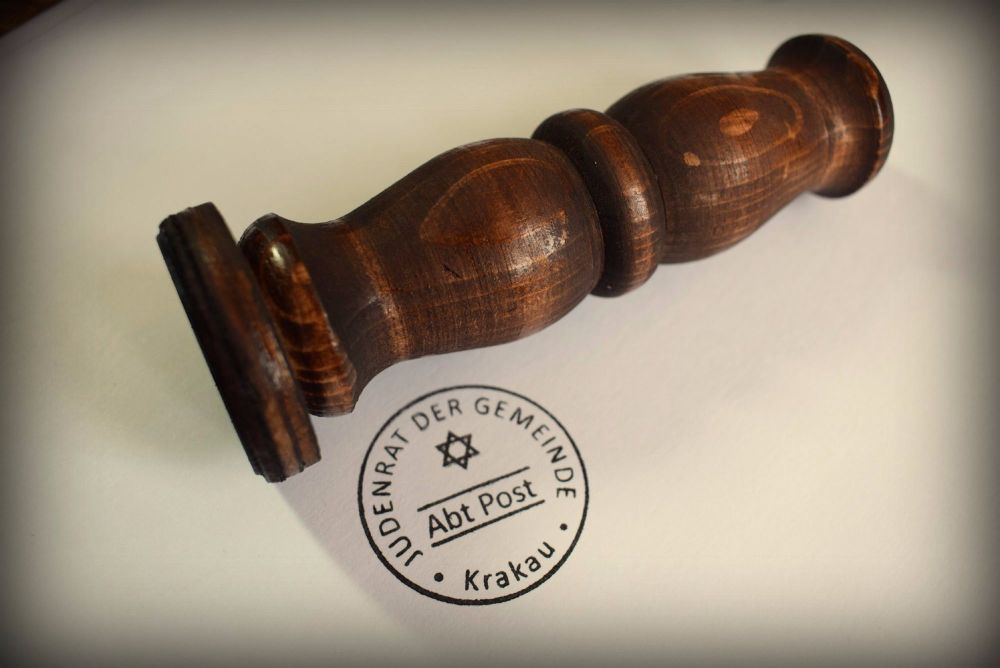 Judenrat Rubber Stamp