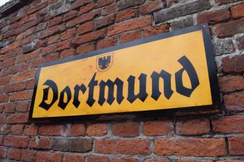 Dortmund Vintage City Sign
