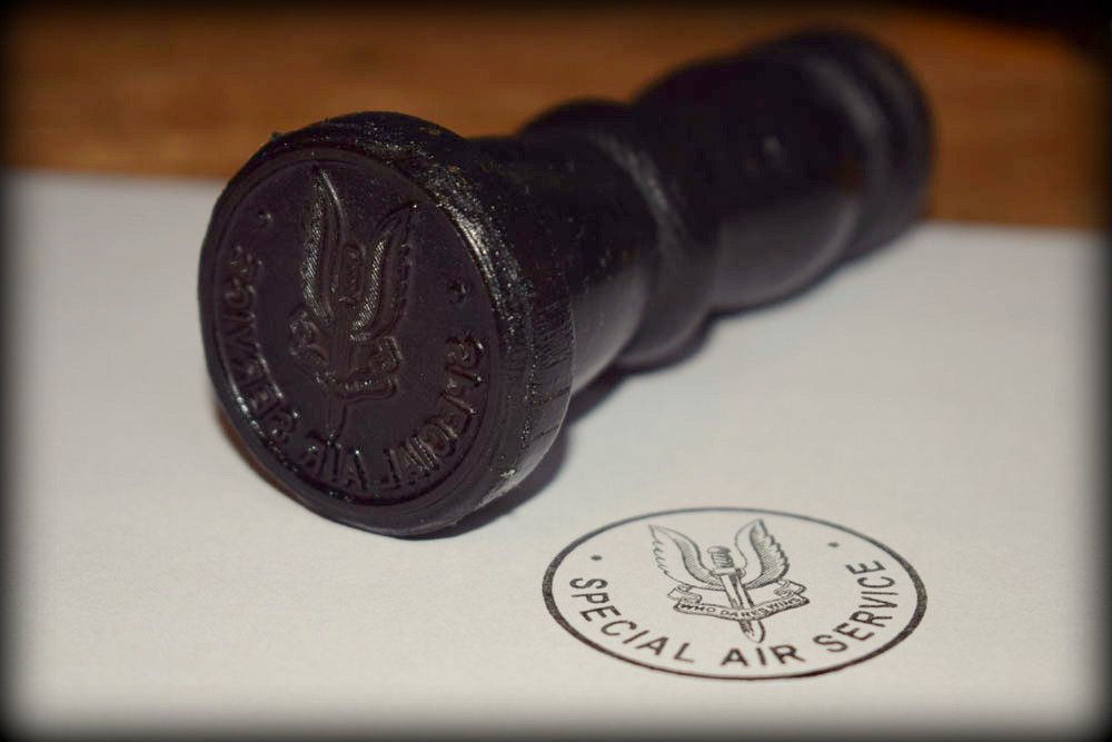 SAS Rubber Stamp