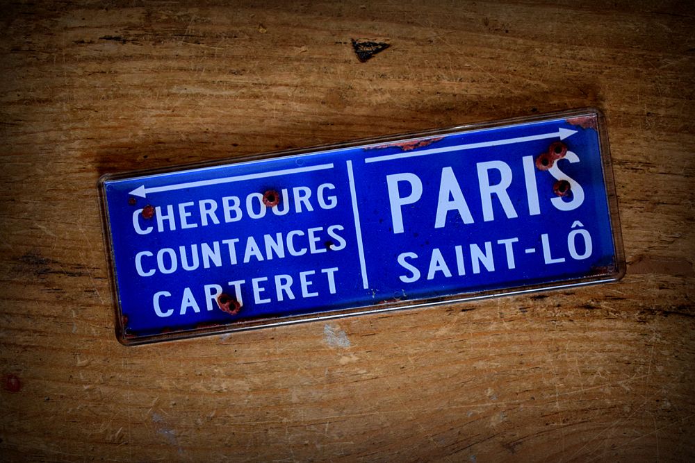 Paris - Saint-Lô. Fridge Magnet