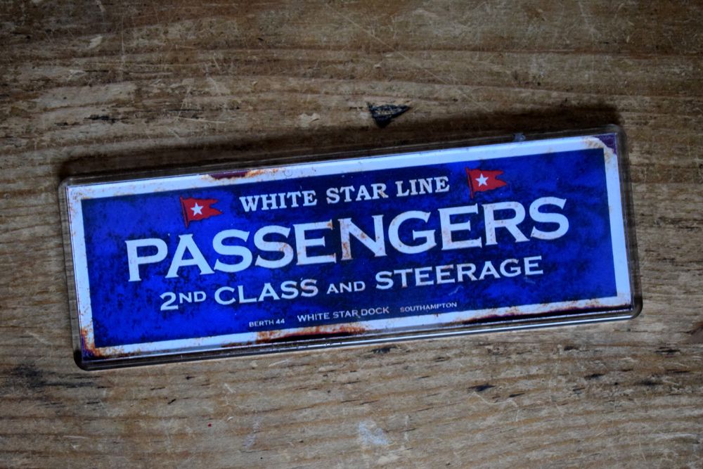 Titanic Passengers Fridge Magnet