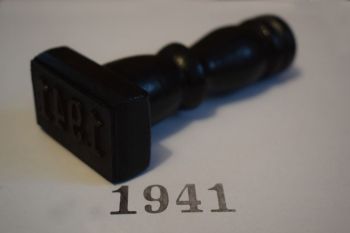 1941 Rubber Stamp