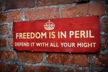 Freedom Is In Peril
