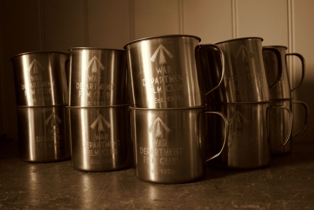 War Dept. Tin Mugs (8)