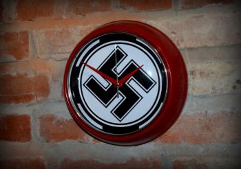 Nazi Battle Flag Wall Clock 1939