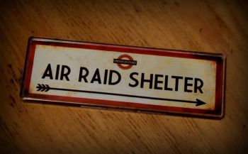 Air Raid Shelter Fridge Magnet