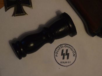 SS Polizei Division Rubber Stamp