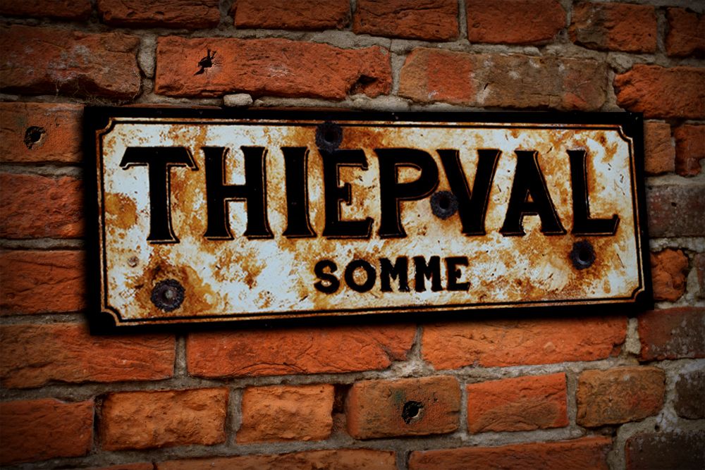 Thiepval Display Sign