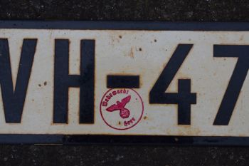 Heer Vehicle Reg Plate