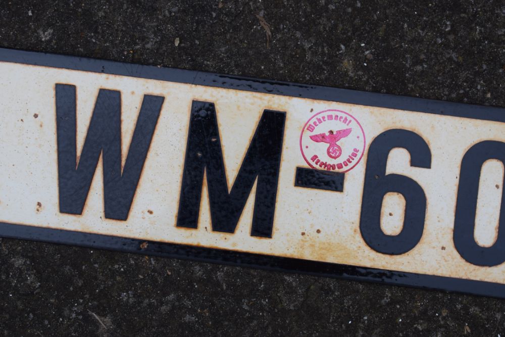 Marine Reg Plate2-1k
