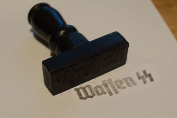 Waffen SS Rubber Stamp