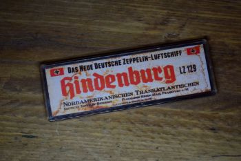 Hindenburg Fridge Magnet