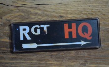 Rgt H.Q.Fridge Magnet