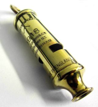 WWI Brass Trench Whistle