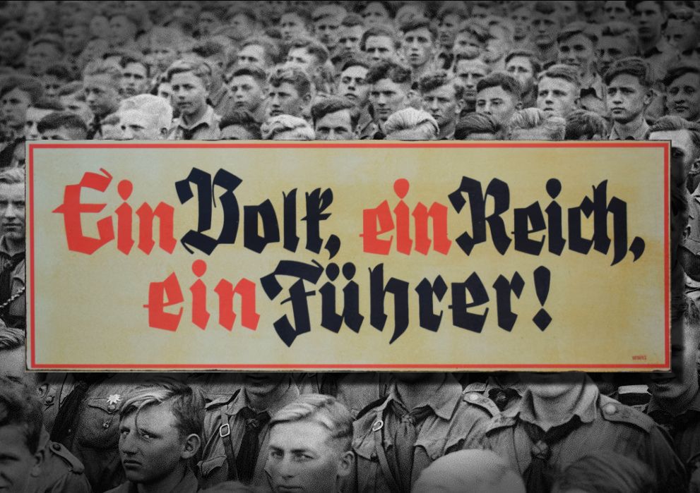 Ein Reich,Ein Volk,  Ein Führer Display Sign