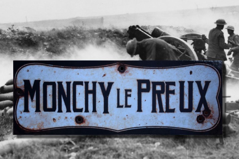 Monchy-Le-Preux Display Sign