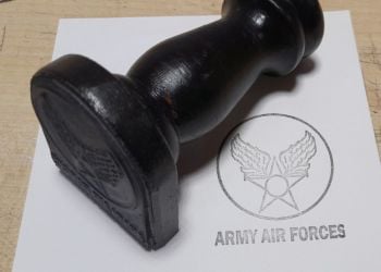 Army Air Forces Rubber Stamp
