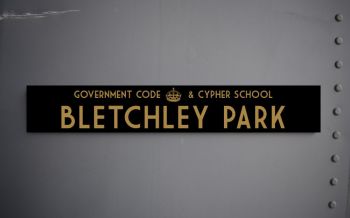 Bletchley Park -  Door Plaque