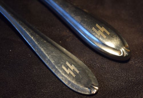 Solingen SS Knife and Fork (small pair)