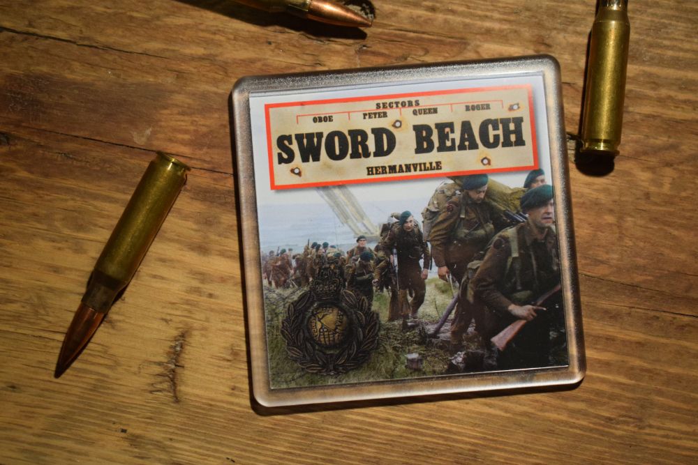 Sword Beach - Acrylic Coaster