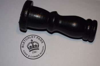 Bletchley Park rubber hand stamp