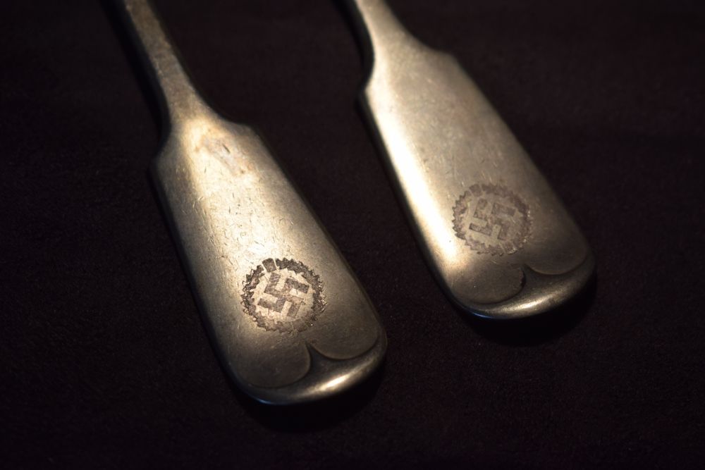Swastike Dinner Forks (pair)